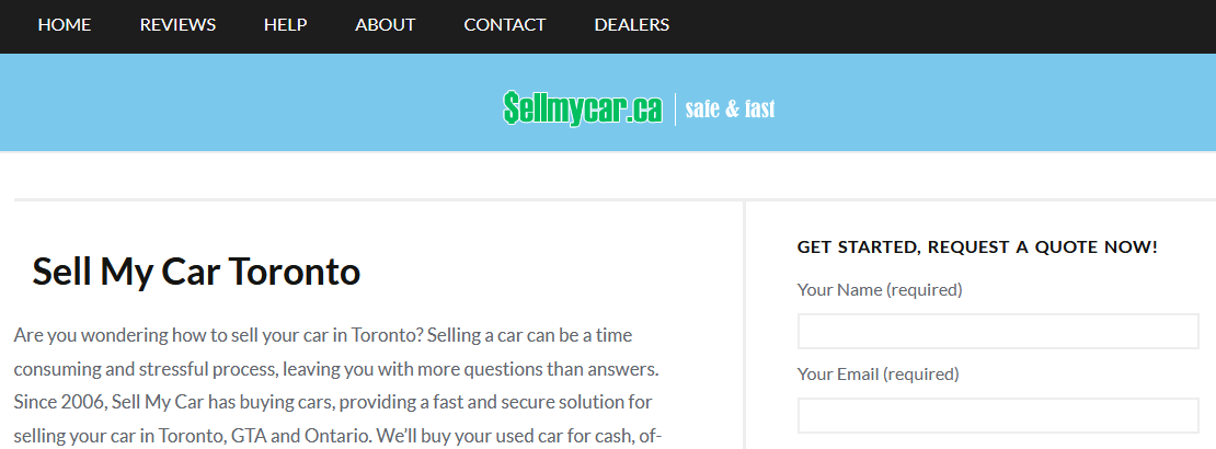 Sell My Car